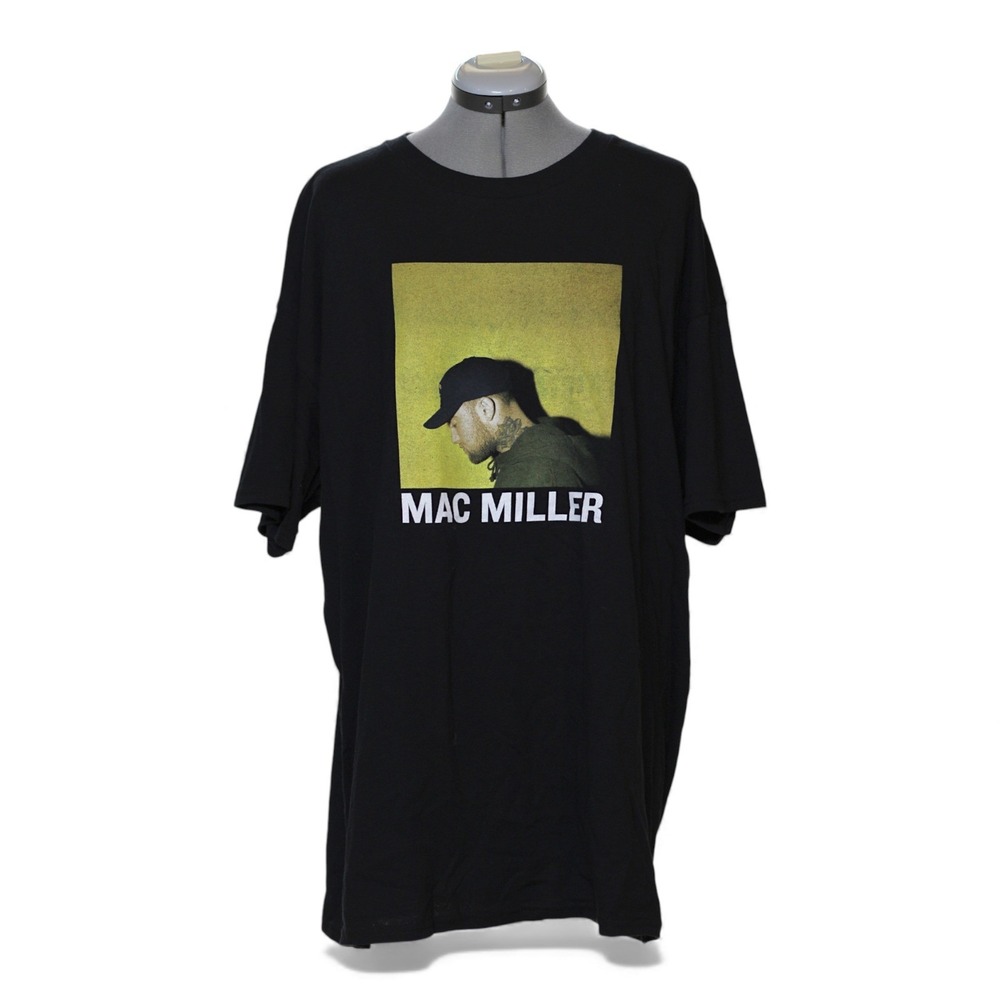 Mac Miller Graphic T Shirt Black Men's‎ Size XXL